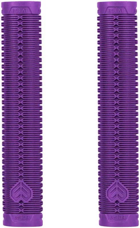 Eclat Shogun Grips Purple Long 166mm Length Manufactured Made In USA 22.2mm