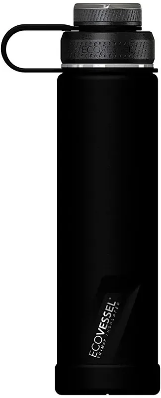 Eco Vessel Boulder 24 Oz Insulated Water Bottles – Stainless Steel, TempLock Technology, Hot & Cold Grip, Versatile Hydration for Trail & Travel