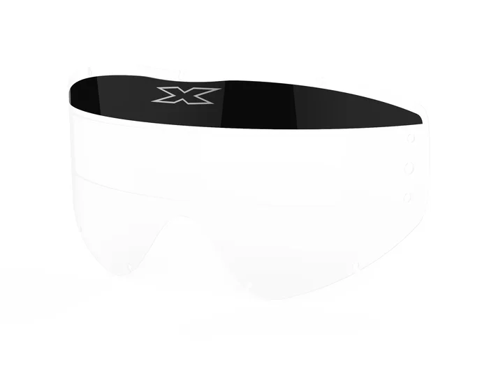 EKS Go X Zip Off Visor 3/Pk