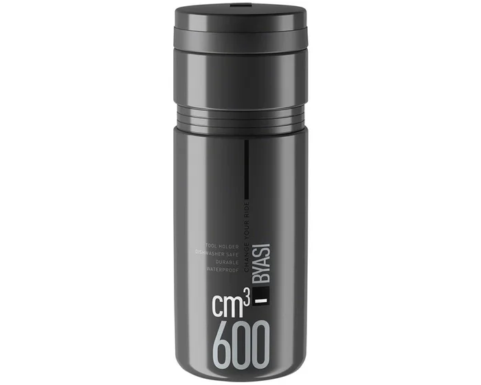 Elite Byasi Bottle Cage Storage Keg (Dark Grey) (600ml)