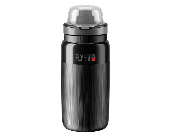 Elite Fly MTB Water Bottle (Black) (18.5oz)