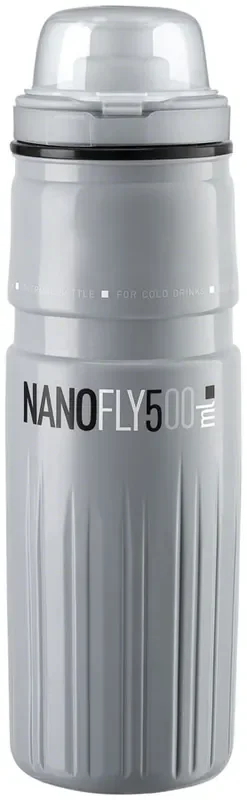 Elite Nanofly Insulated Water Bottle – 500ml, Gray