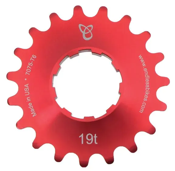 Endless Bike Kick Ass Cog, 19t – Red Ano