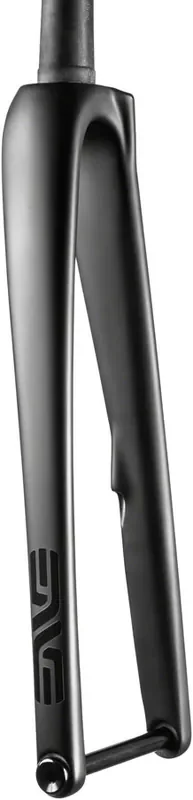 ENVE Composites Road Flat-Mount Disc Fork, 1-1/4″ Tapered Steerer, 43mm Rake, 12mm x 100mm Axle, Black