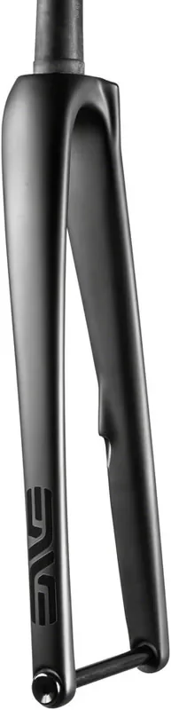 ENVE Composites Road Flat-Mount Disc Fork, 1-1/4″ Tapered Steerer, 50mm Rake, 12mm x 100mm Axle, Black