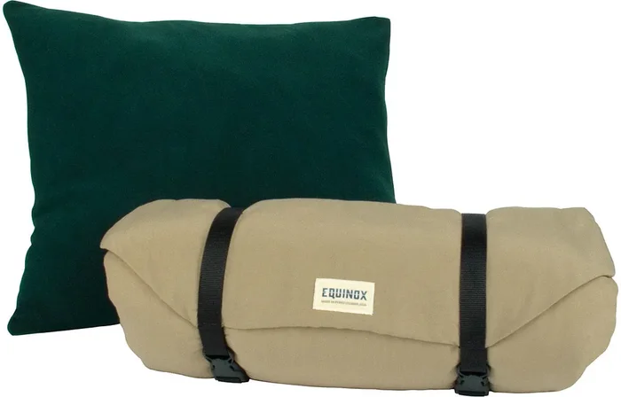 Equinox Armadillo Pillows & Bedding Sets – Soft Microfleece, Water-Repellent Nylon, Durable Polyester Fill, Portable, Stylish Comfort