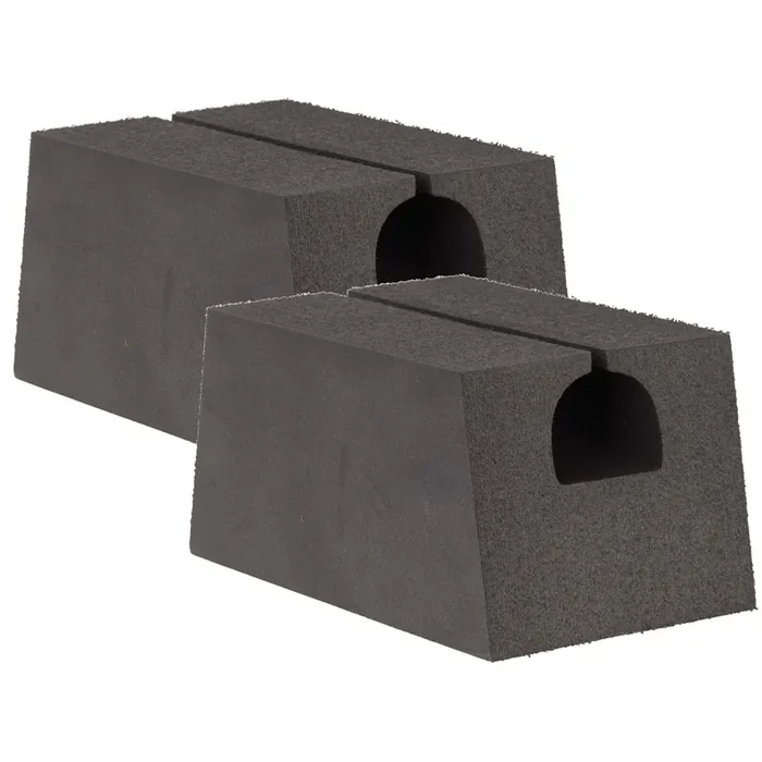 Equinox Deluxe Wide Mouth Canoe Foam Block Carrier Bundle Secure, Durable, Easy Boat Transport