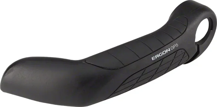 Ergon GP5 GFK Replacement Left Handed Bar End from 2015, GP5 Grips