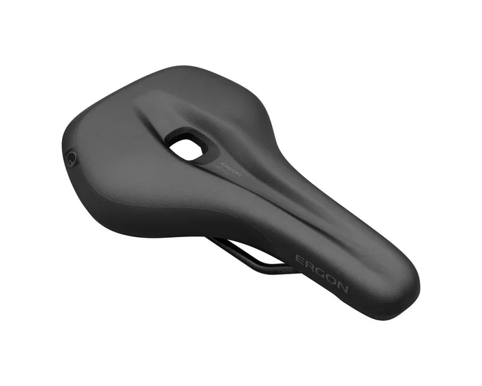 Ergon Men’s SF Saddle (Black) (Steel Rails) (M/L)