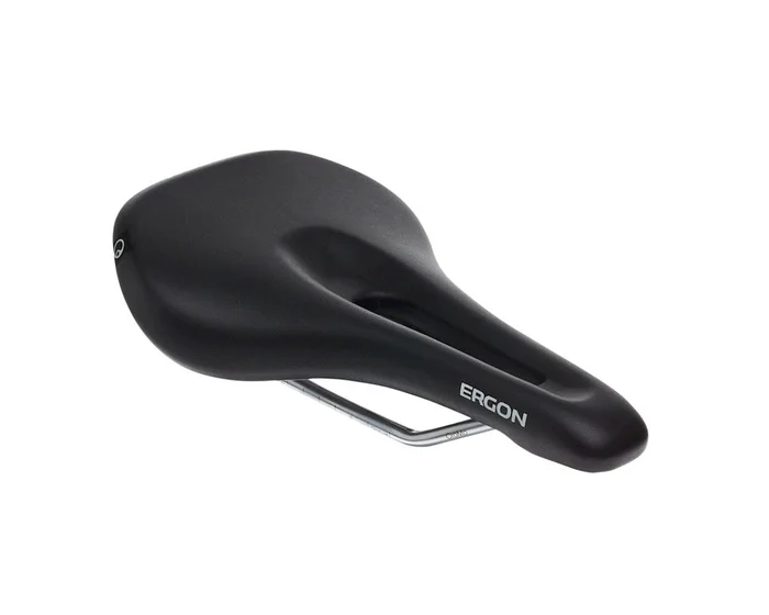Ergon SM Women’s Saddle (Black) (Chromoly Rails) (M/L)