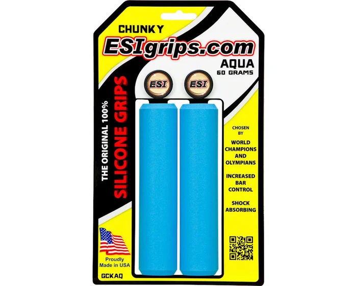 ESI Grips Racer’s Edge Silicone Grips (Aqua)