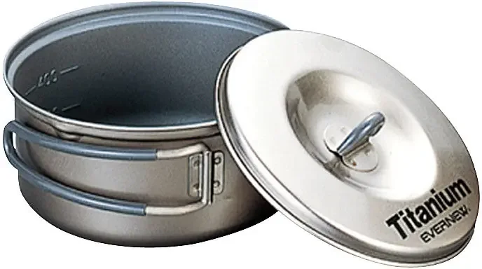 Evernew Evernew Titanium Non-stick Pots & Pans Titanium Ns Pot 0.6 L Cookware