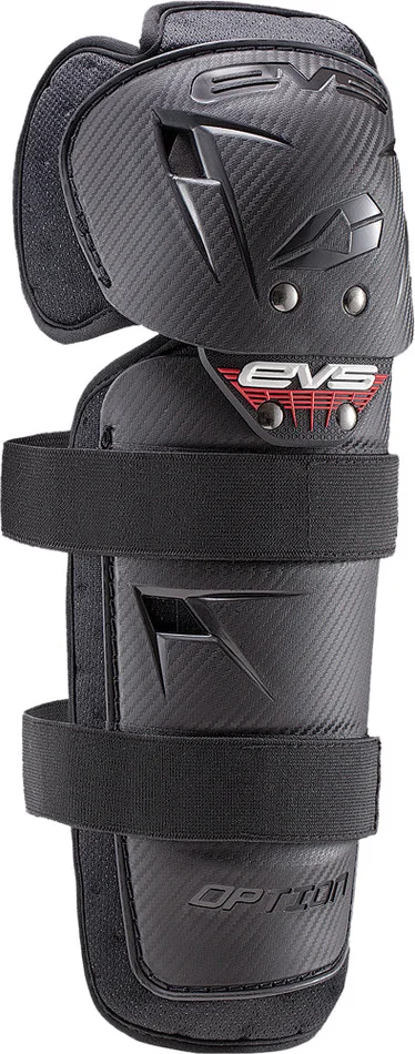 EVS Option Knee Pads – Black – Youth Sized