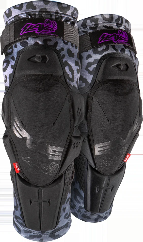 EVS Slayco 96 Ghost Leopard Knee Guard – Limited Edition Axel Hodges Knee Guards