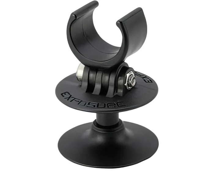 Exposure Lights Helmet Mount With Action Camera Clip