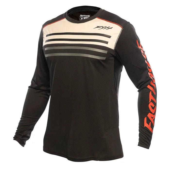 Fasthouse Alloy Sidewinder LS Jersey – Cream/Black