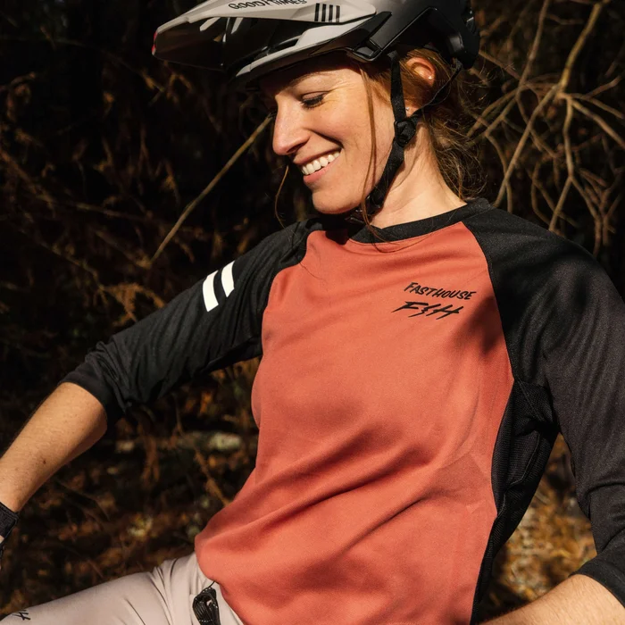 Fasthouse Alloy Sidewinder Raglan Women’s Jersey – Mauve
