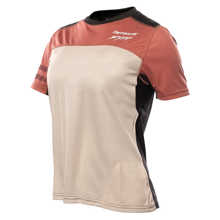 Fasthouse Alloy Sidewinder SS Women’s Jersey – Mauve/Cream