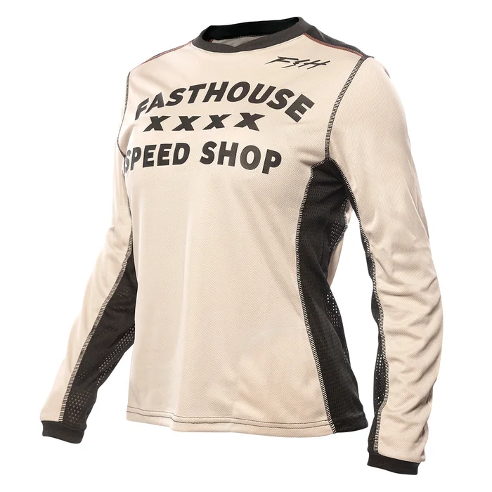 Fasthouse Classic Swift LS Women’s Jersey – Cream
