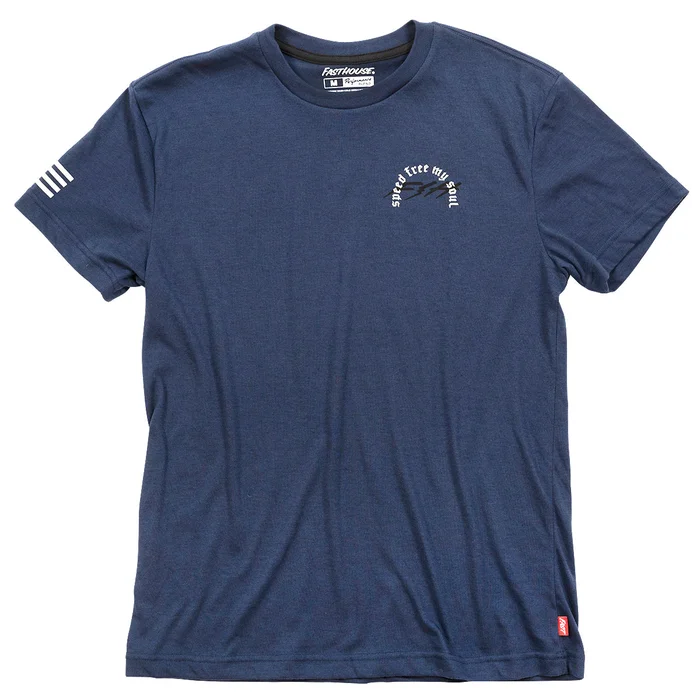 Fasthouse Menace SS Tech Tee – Midnight Navy