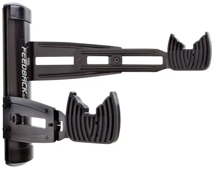 Feedback Sports 2D Wall Rakk Display Stand – 1-Bike, Wall Mounted, Black