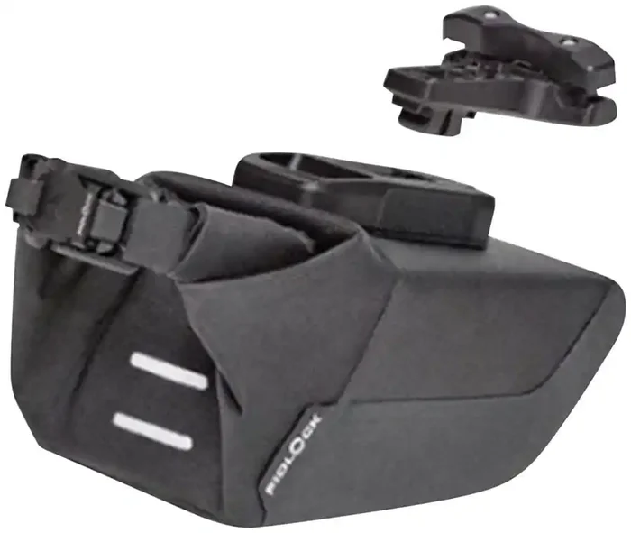 Fidlock Pinclip Saddle Bag and Base – Small, Black