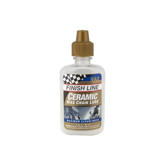Finish Line Ceramic Wax Bike Lubes – Advanced Nano-Ceramic, Dry & Off-Road Performance, Long-Lasting Chain & Drive Train Lubricants