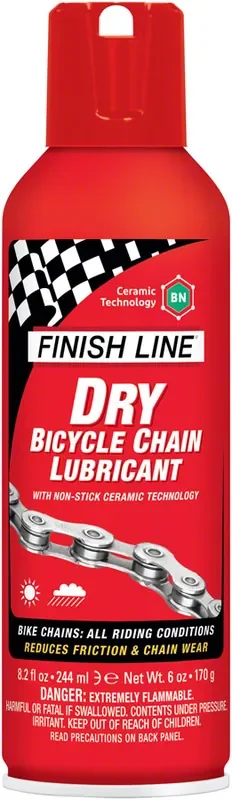 Finish Line Dry Lube with Ceramic Technology – 8oz Aerosol