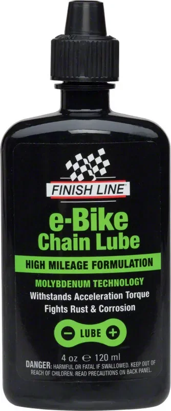 Finish Line eBike Bike Chain Lube – 4oz, Drip