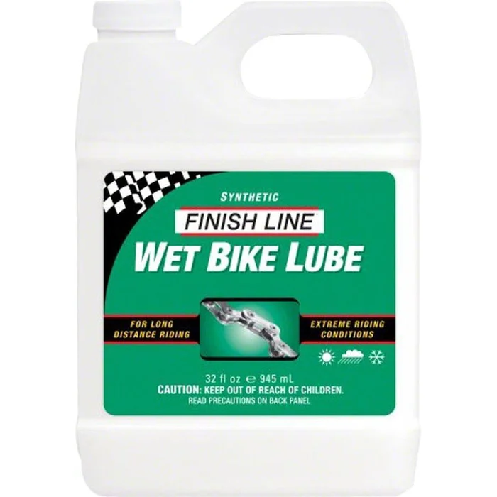 Finish Line WET Bike Chain Lube – 32 fl oz, Bulk