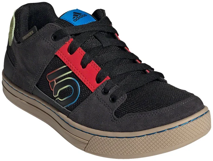 Five Ten Freerider Flat Shoes – Mens Core Black/Carbon/Pulse Lime 12