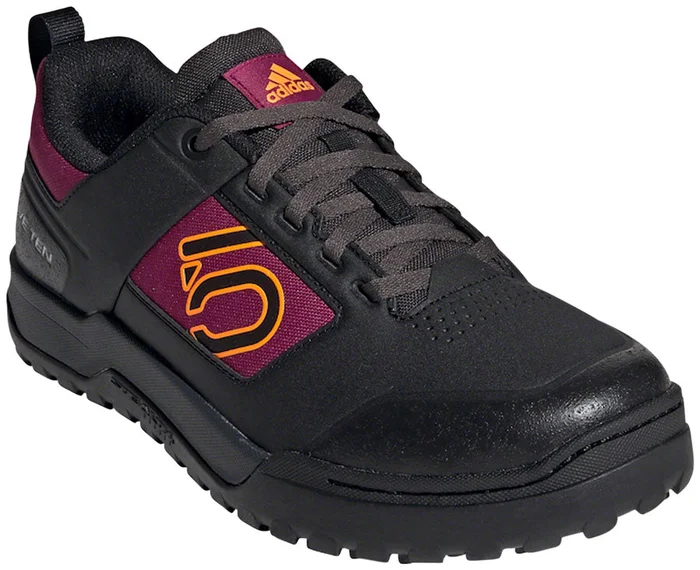 Five Ten Impact Pro Flat Shoes – Womens Core BLK / Signal Orange / Power Berry 8.5