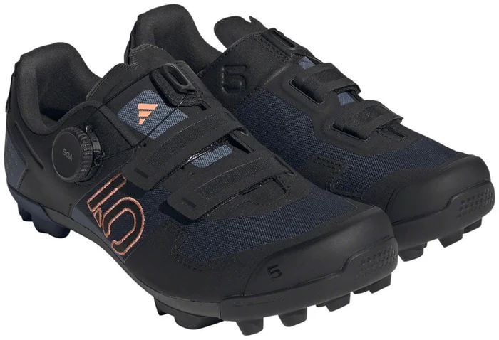 Five Ten Kestrel BOA Mountain Clipless Shoes – Womens Legend Ink/Core BLK/Coral Fusion 10
