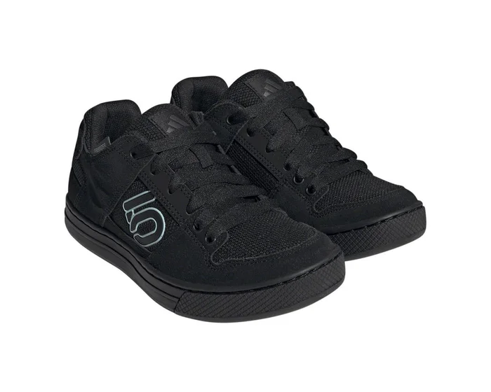 Five Ten Women’s Freerider Flat Pedal Shoes (Core Black/Core Black/Grey Six) (8.5)