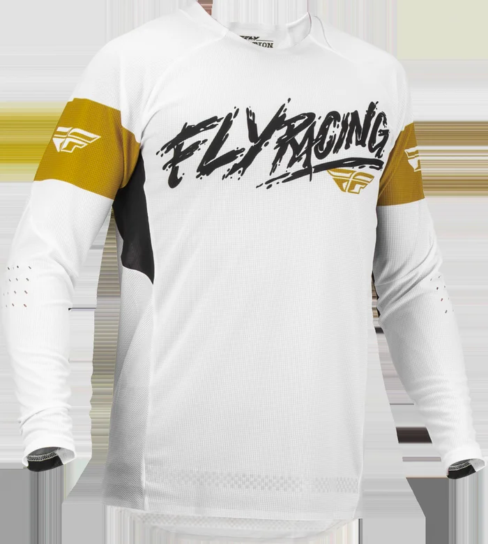 FLY RACING Evolution DST L.E. Brazen White/Gold/Black Jersey