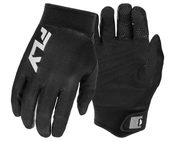 Fly Racing F-16 Gloves (Black/White) (XS)