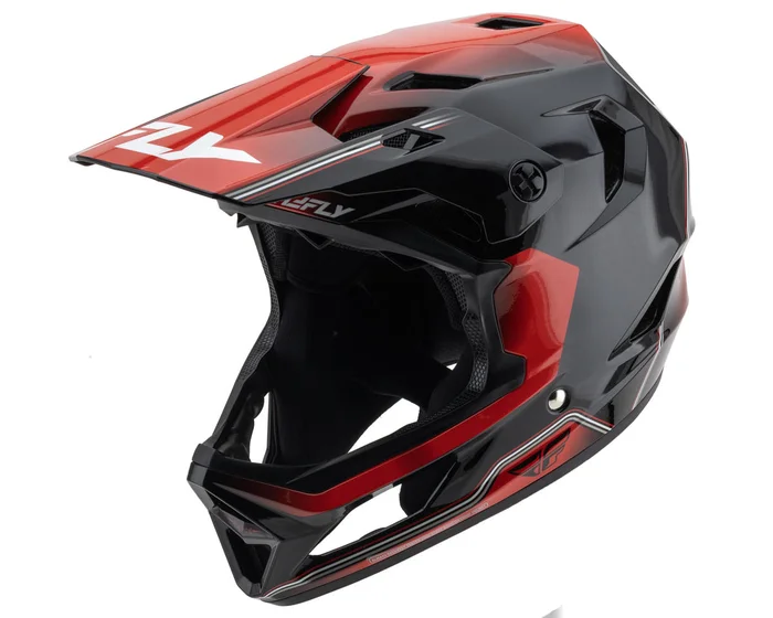 Fly Racing Rayce Repeat Full Face Helmet (Black/Red) (S)
