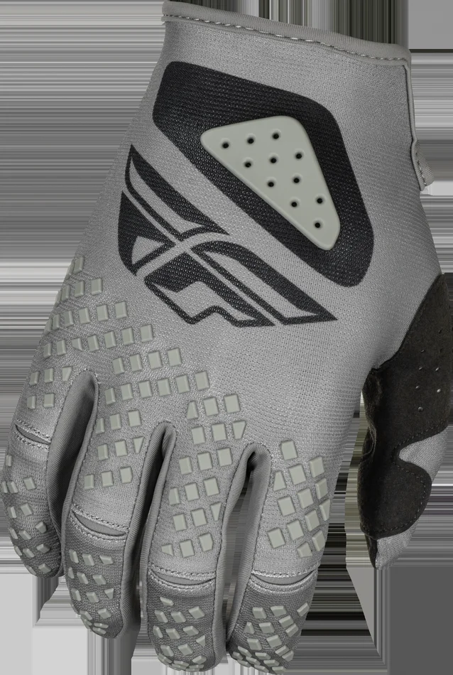 FLY RACING Youth Kinetic Sym Grey/Black Gloves