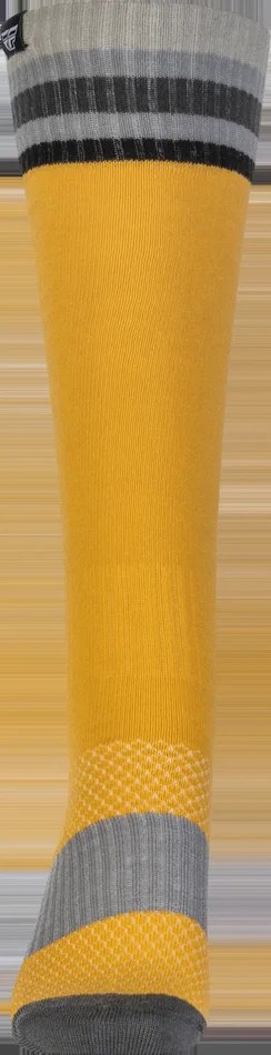 Fly Racing Youth Mx Socks – Thin Yellow