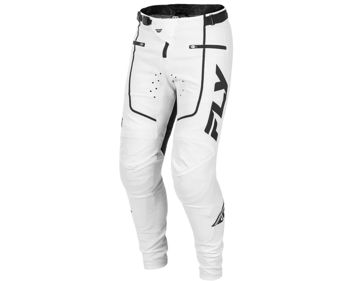Fly Racing Youth Rayce Bicycle Pants (White/Black) (20)
