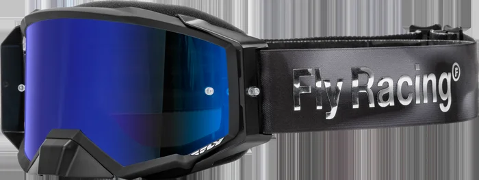 Fly Racing Zone Elite Legacy Goggle Blk/Gry Camo W/ Mir/Smk Lens