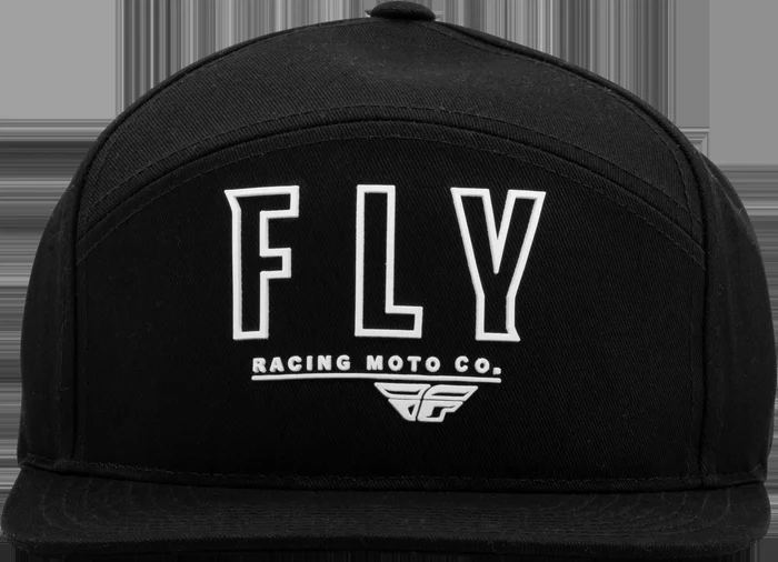 Fly Skyline Hat Black/White