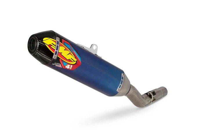 FMF Factory 4.1 RCT Titanium Anodized Slip-On Muffler w/ Carbon End Cap – Yamaha WR450F | 2020