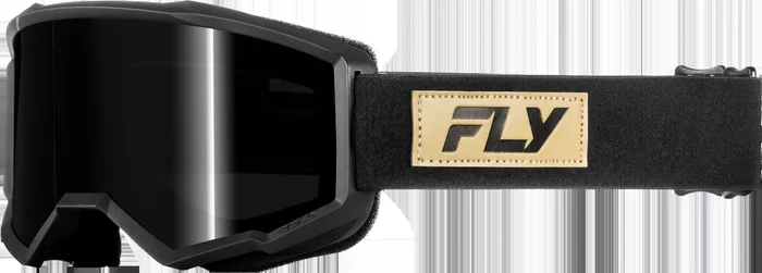 Focus Sand Goggle Black/Tan W/ Dark Smoke Lens