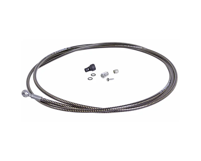 Formula Italy Hydraulic Hose Kit (Black) (2000mm) (R1 Racing, Kevlar Hose)