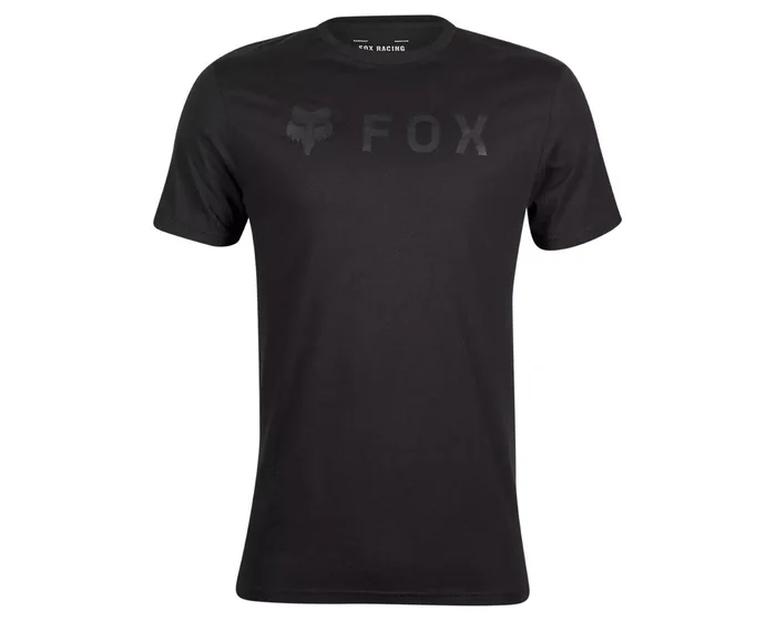 Fox Racing Absolute Premium Short Sleeve Tee (Black/Black) (L)