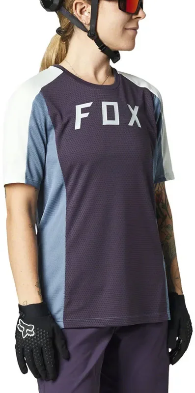 Fox Racing Defend Jersey – Dark Purple, Women‘s, Medium