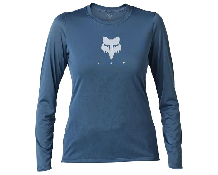Fox Racing Women’s Ranger TruDri Long Sleeve Jersey (Dark Slate) (L)