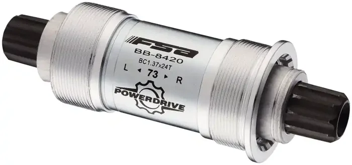FSA 8420ST Power Drive Steel Cartridge Bearings English Bottom Bracket 73x113mm