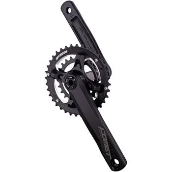 FSA Ahead Comet MegaExo Modular 2x Bicycle Crankset – 175mm, 11-Speed, 36/22t, 96/68mm BCD, MegaExo Spindle Interface